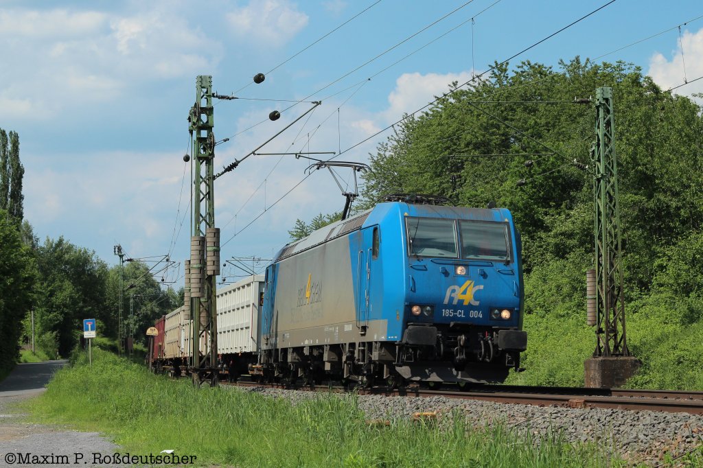 R4C 185-CL 004 am 24.5.2012 bei Unkel( Rhein ).