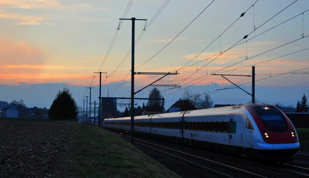 RABDe 500 (ICN) als RE Biel/Bienne-Bern bei Schpfen