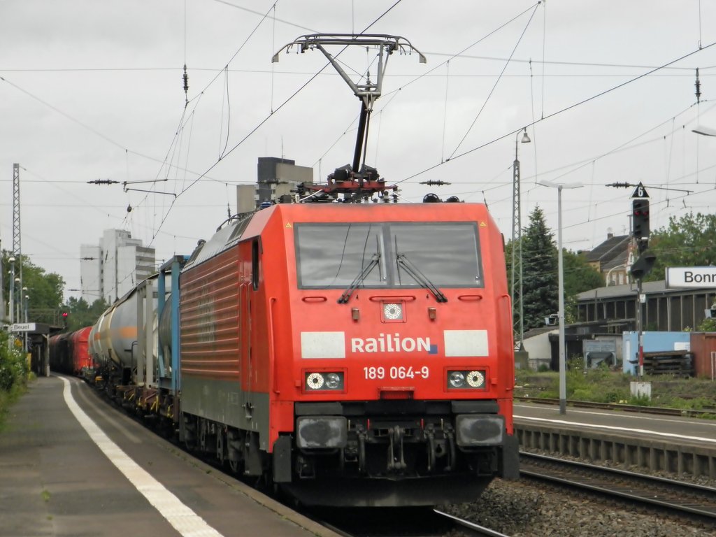 Railion 189 064-9 in Beuel am 17.5.2011