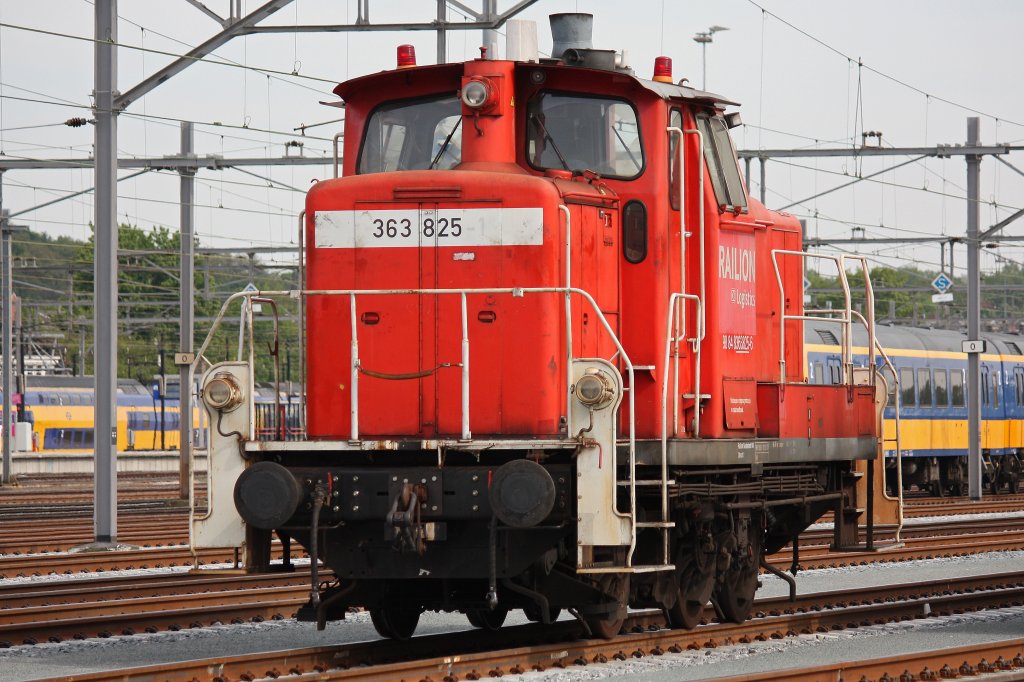 Railion NL 363 825 am 17.5.12 abgestellt in Venlo.