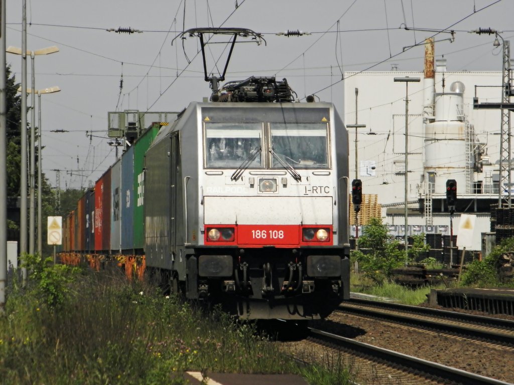 Railpool 186 108 in Knigswinter am 7.5.2011