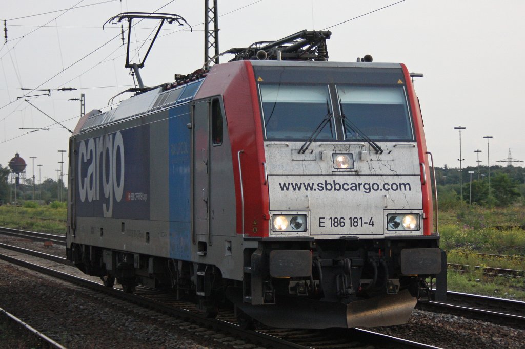 Railpool E 186 181-4 am 13.9.10 in Duisburg-Bissingheim