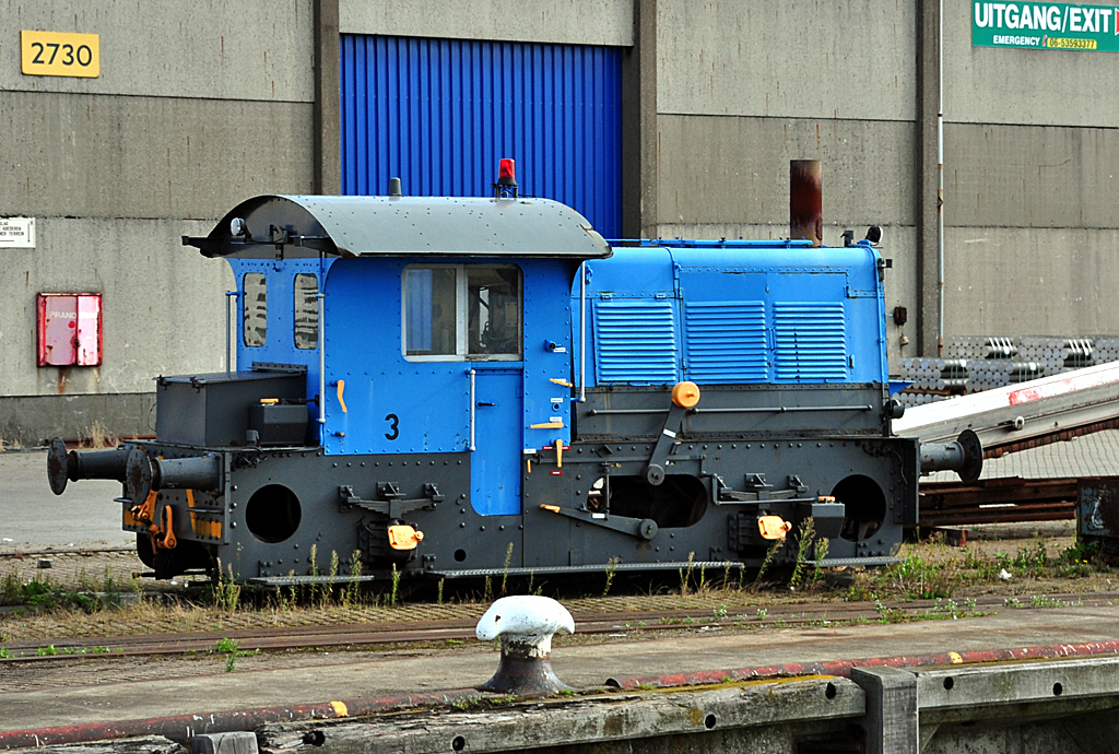 Rangierlok im Rotterdamer Hafengel�nde - 15.09.2012