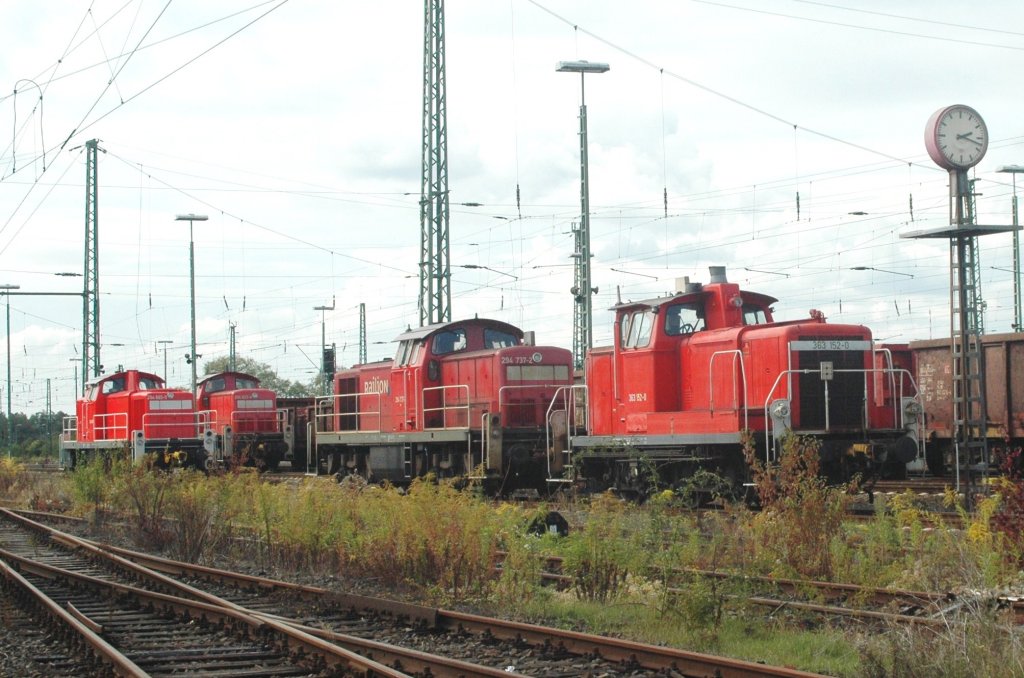  Rangierlokversammlung  im Gterbahnhof Wetzlar am 21.09..2008.