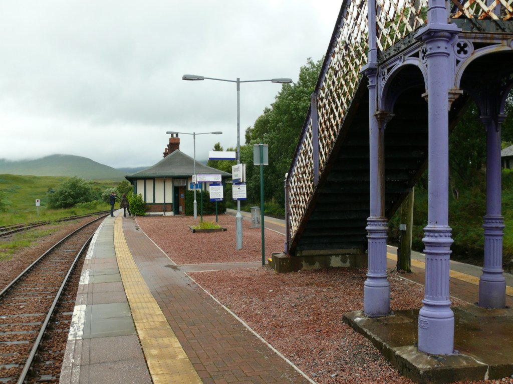 Rannoch Station/Scotland am 19.07.2009
