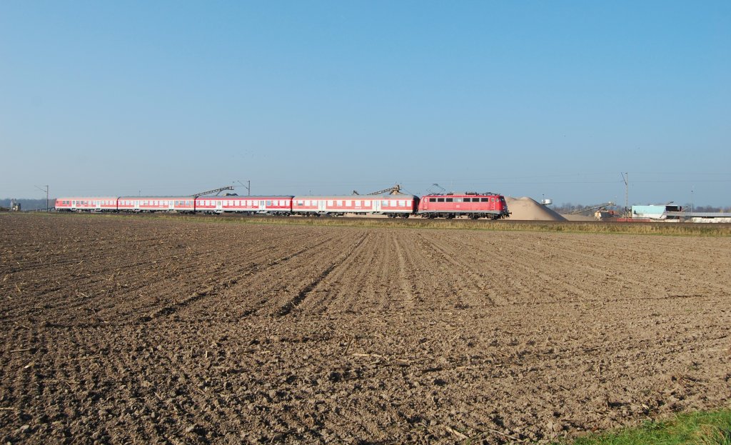 RB 91847 von Minden(Westf) nach Nienburg/Weser am 12.11.2011 bei Windheim