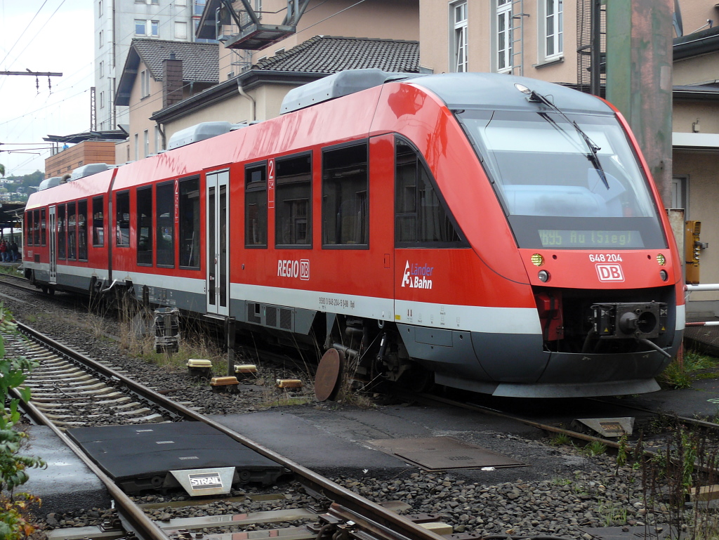 RB 95  Sieg-Dill-Bahn  (Siegen - Au/Sieg). Siegen, 18.09.2011.