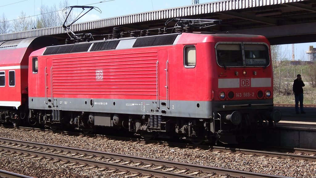 RB nach Nauen in Berlin-Schnefeld am 09.04.2011