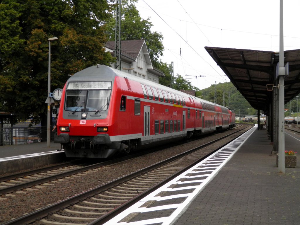 RB27 Steuerwagen in Linz(Rhein) (28.08.2011)