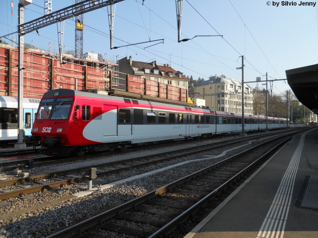 RBDe 566 071-7 ''Muolen'' am 15.4.2011 in St.Gallen.