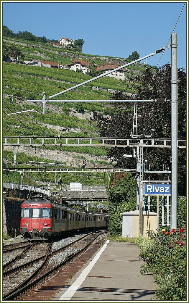 RBe 540 030-4 in Rivaz.