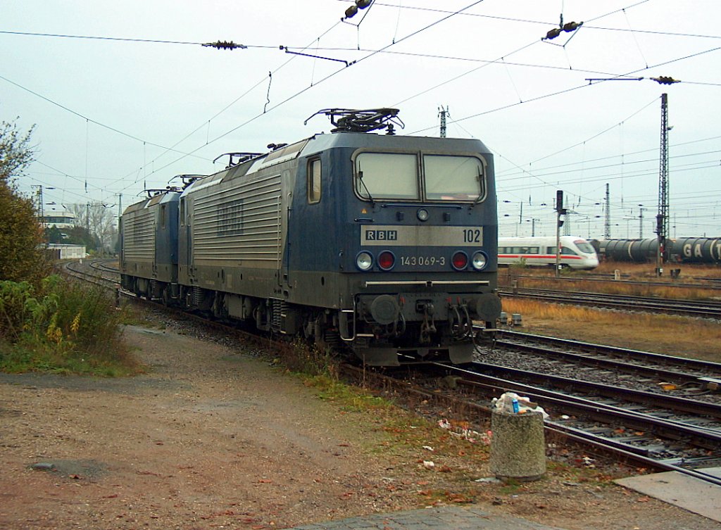 RBH 102 + 106 in Grokorbetha; 16.11.2009