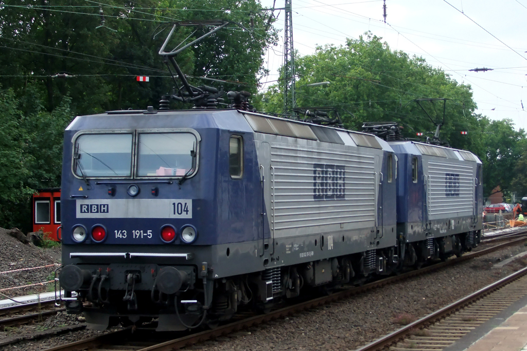 RBH 104 (143 191-5) in Recklinghausen 26.8.2011
