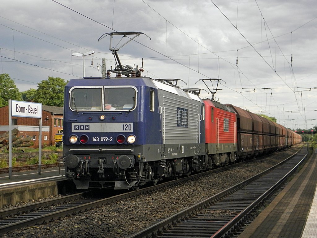 RBH 143 079-2 in Beuel am 11.6.2011
