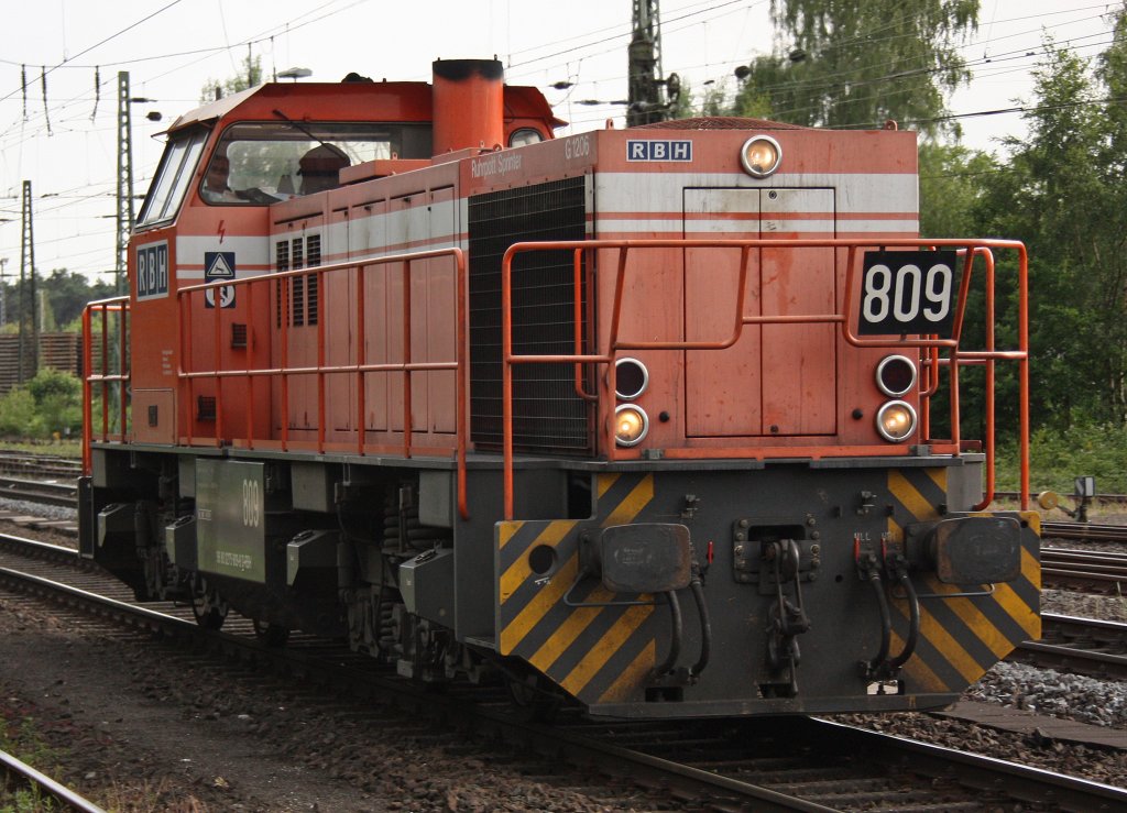 RBH 809 am 21.6.10 Lz in Duisburg-Entenfang