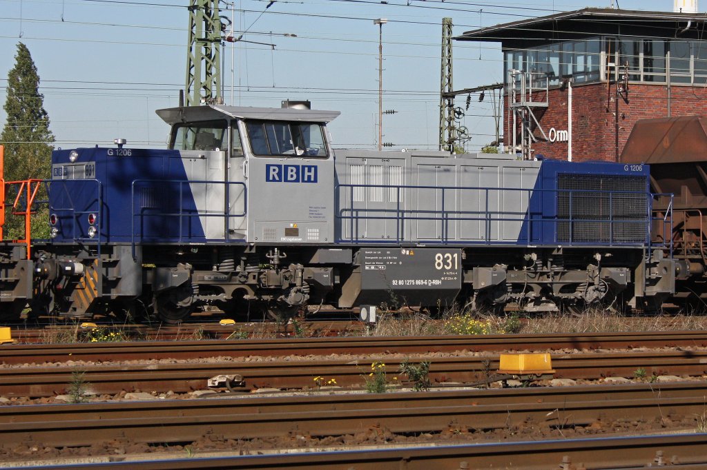 RBH 831 am 11.10.10 in Oberhausen-West