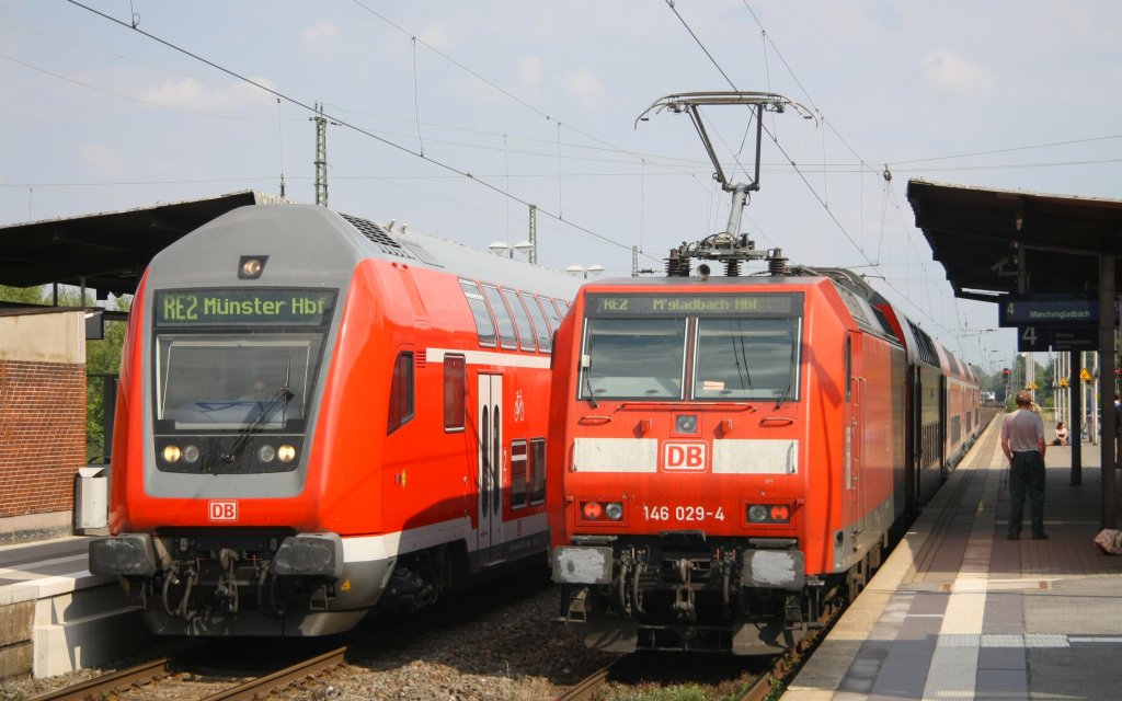 RE 2-Begegnung am 30.07.10 in Viersen.