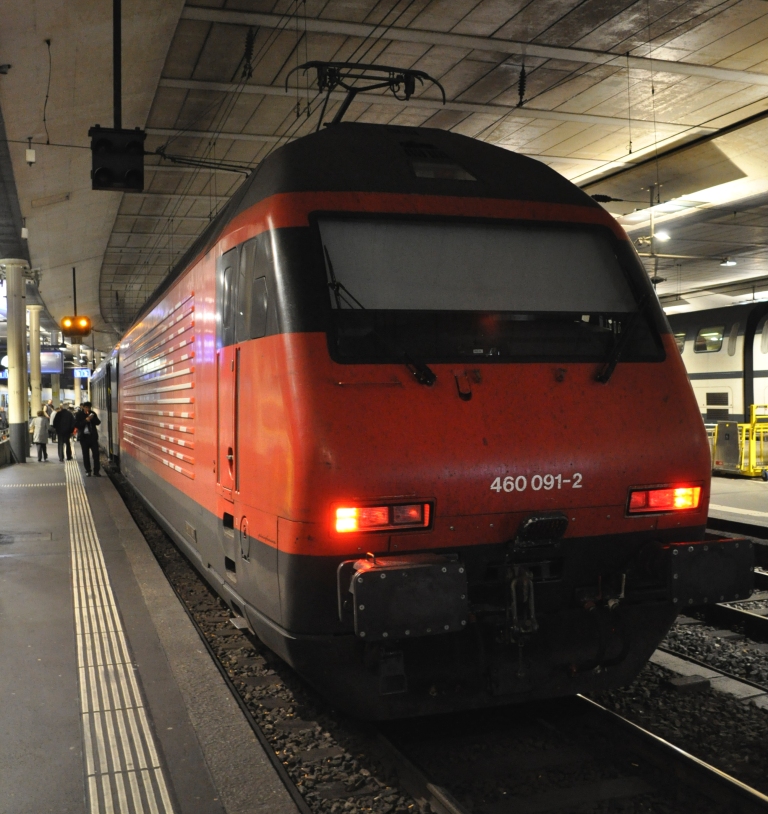 Re 460 091-2 in Bern.