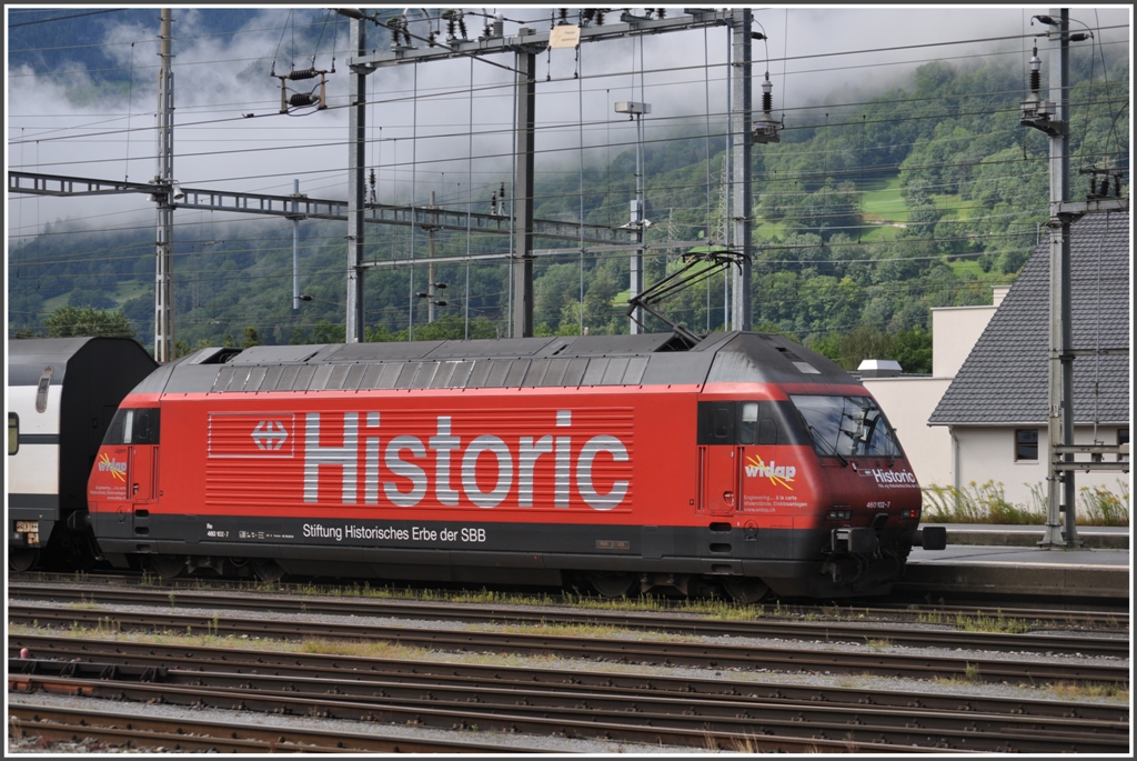 RE 460102-7 Historic in Landquart. (16.08.2012)