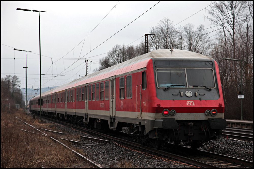 RE 4638, Wrzburg Hbf - Frankfurt(Main)Hbf, in Hsbach. (14.03.2010)