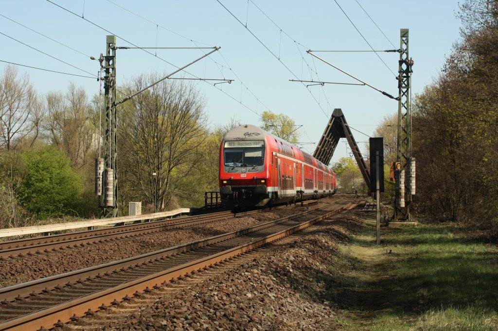 RE 9 in D�ren am 02.04.11