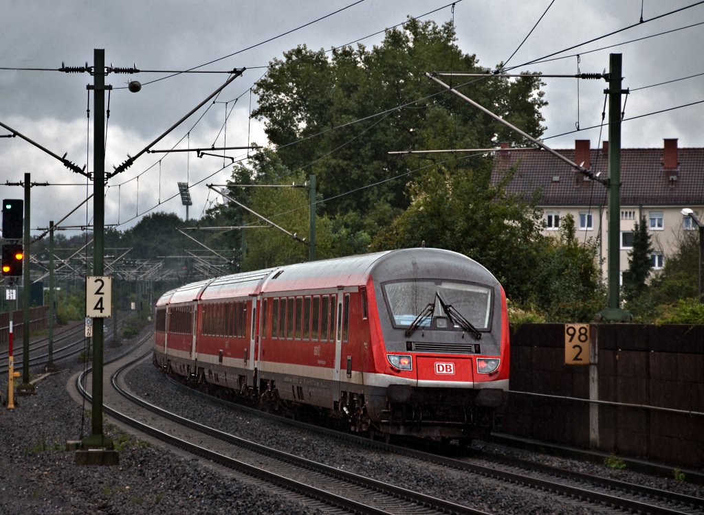 RE nach Mnchen am 30.08.2010 kurz nach Nrnberg Gleihammer.