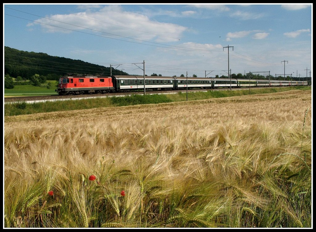Re420 bei Eglisau Richtung Schaffhausen.
Juni 2010