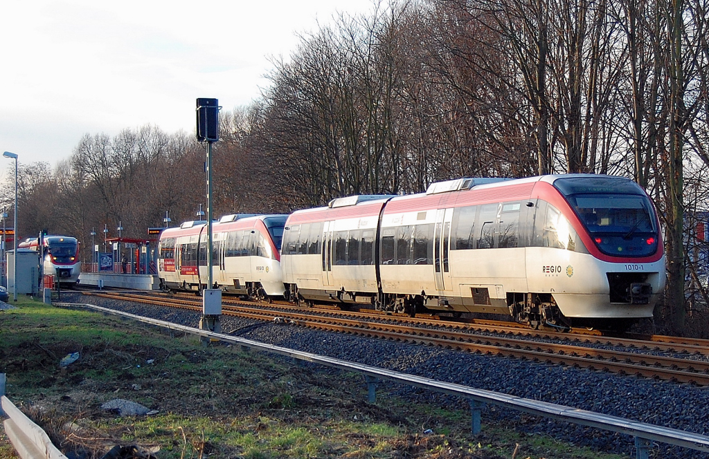 Regiobahntreffen in Kaarst Neersener Str. am 20.1.2010