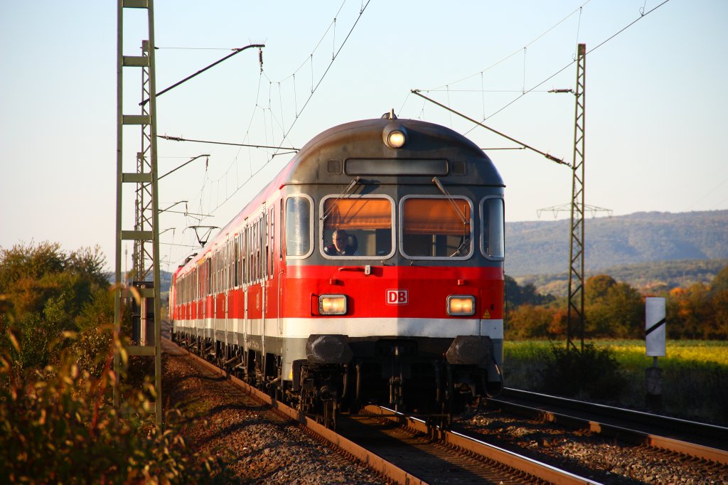 Regionalzug Bamberg - Nrnberg nrdlich Forchheim - 11/10/2012