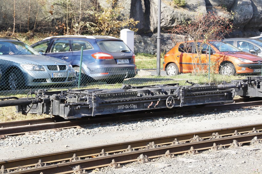 Rf 97-04.53 am 30.10.2010 im Bahnhof Oybin. 
