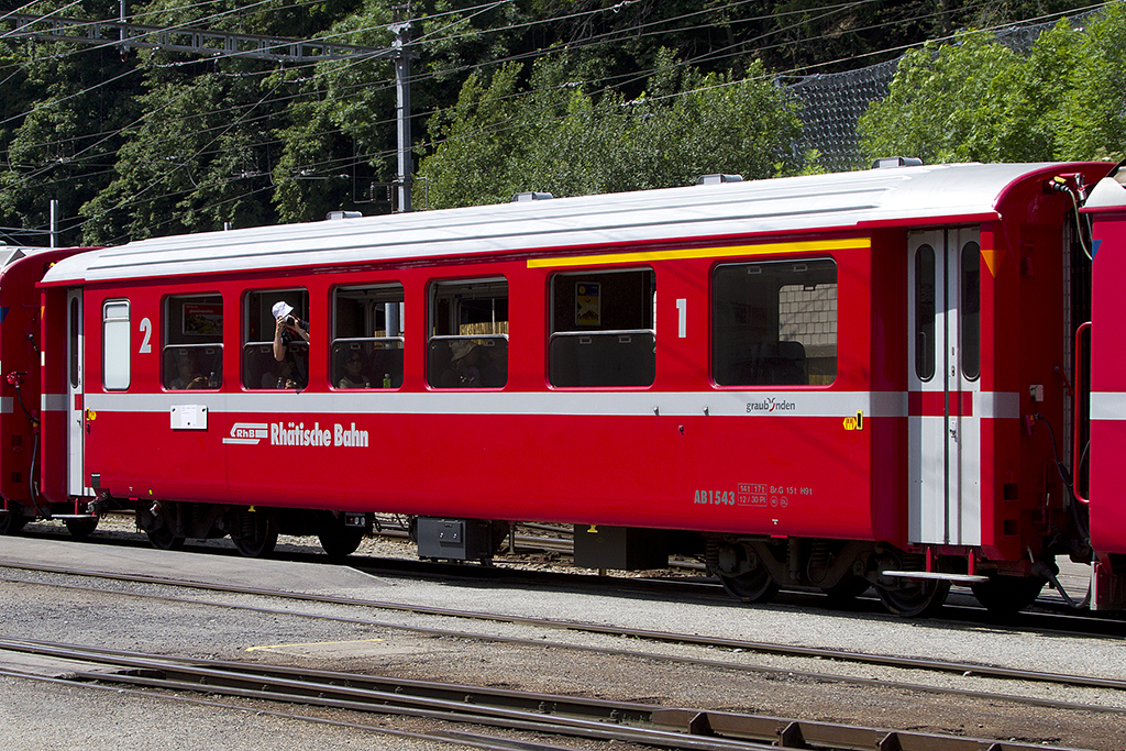 RhB, AB, 1543, 30.06.2012 Poschiavo 