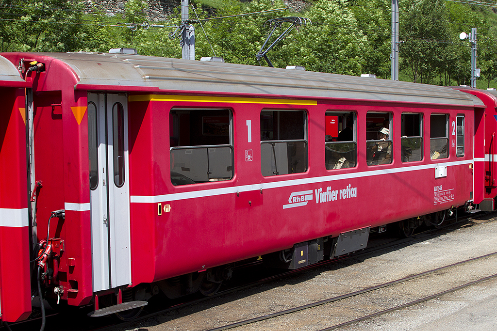 RhB, AB, 1545, 30.06.2012 Poschiavo




