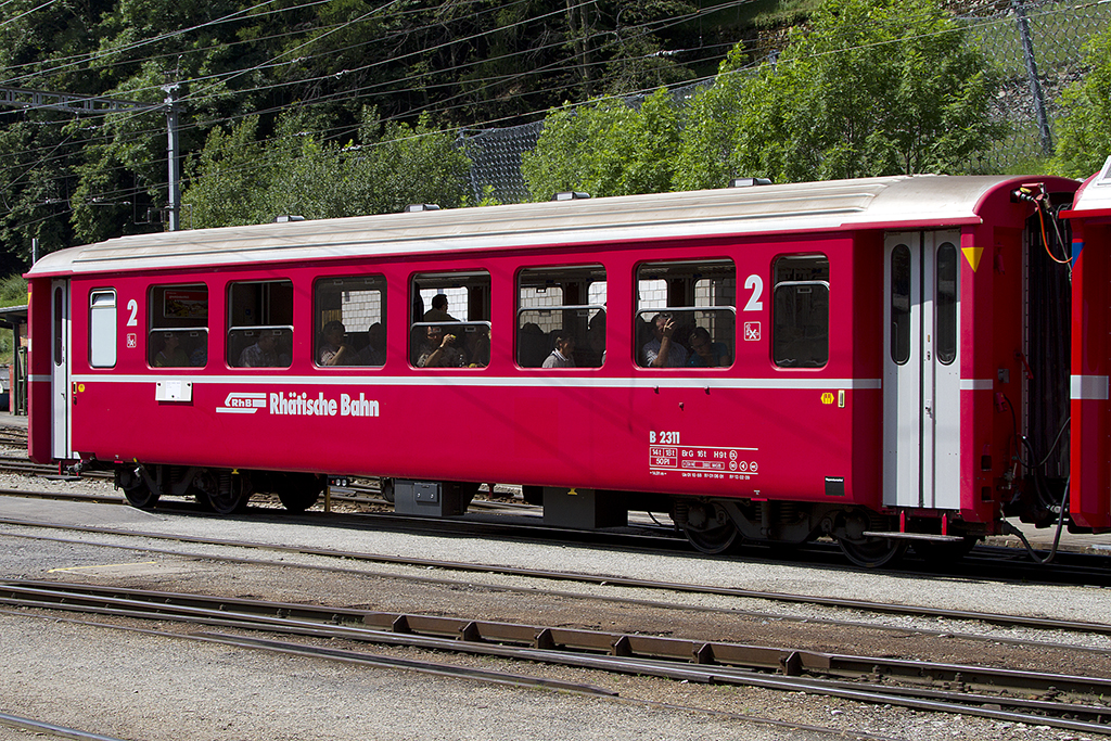 RhB, B, 2311, 30.06.2012 Poschiavo 





