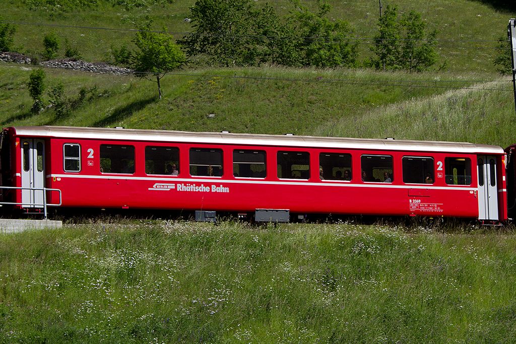 RhB, B, 2369, 16.06.2012 Disentis


