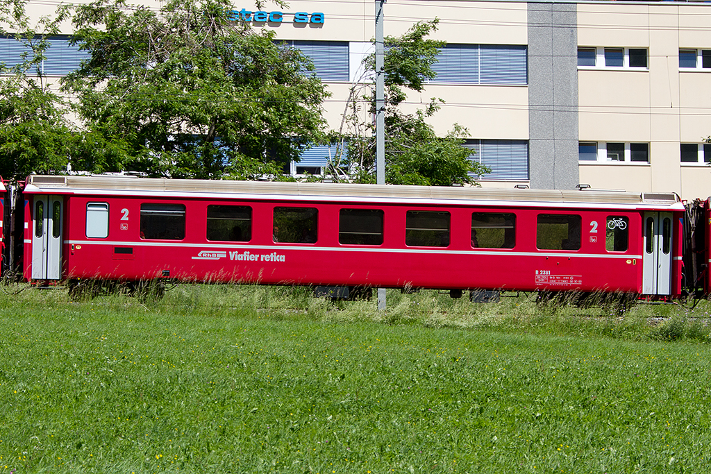 RhB, B, 2381, 16.06.2012 Disentis

