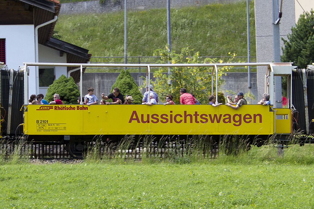 RhB, B2, 2101, 16.06.2012 Disentis




