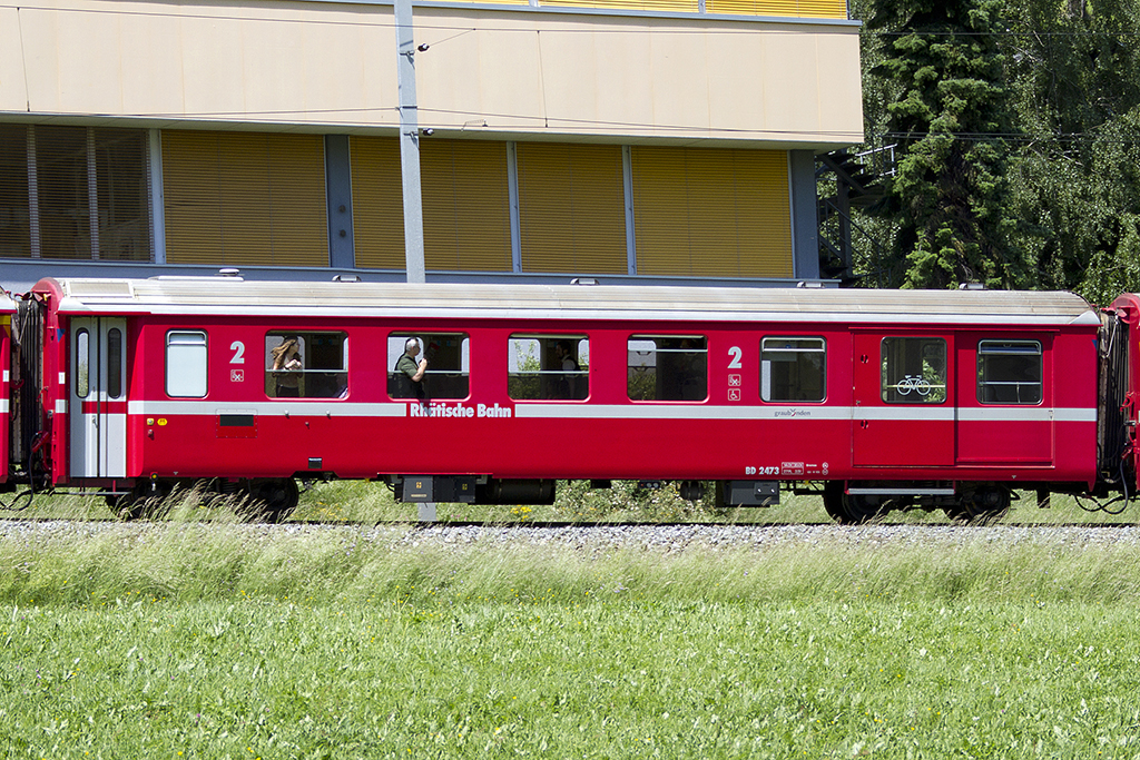 RhB, BD, 2473, 16.06.2012 Disentis 





