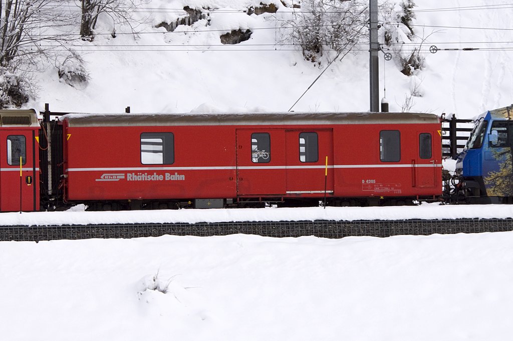 RhB, D, 4205, 05.12.2009 Bergn 

