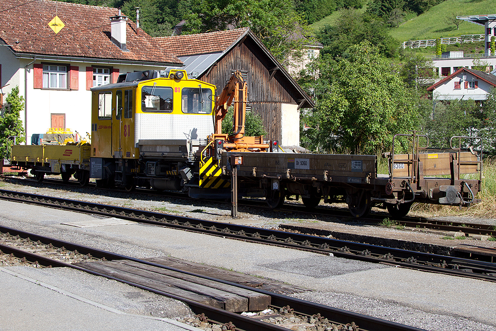 RhB, Tm 2-2, 81, 16.06.2012 Ilanz



