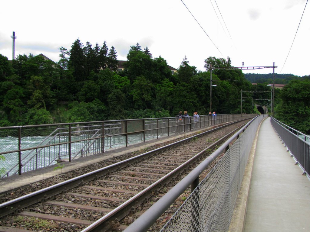 Rheinrcke bei Neuhausen am Rheinfall; 21.06.2010