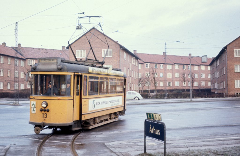 rhus / Aarhus S SL 2 (Scandia-Tw 13) Kongsvang am 17. Januar 1971. 