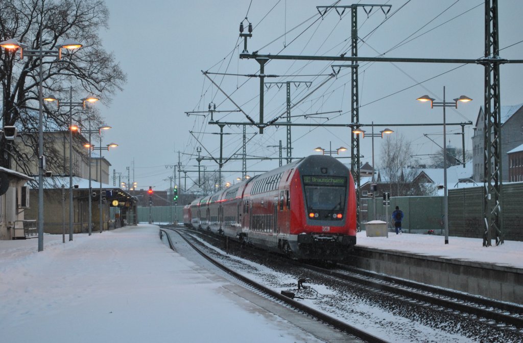Rigonal Express nach Braunschweig in Lehrte am 02.10.2010.