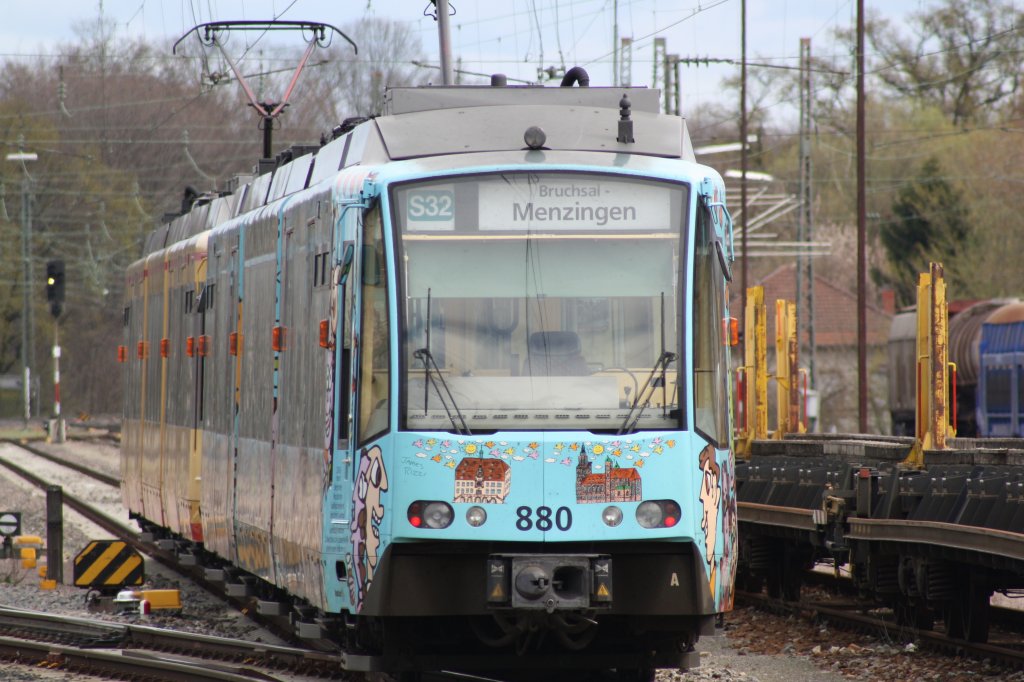 Rizzibahm der AVG verl�sst Rastatt.M�rz 2010