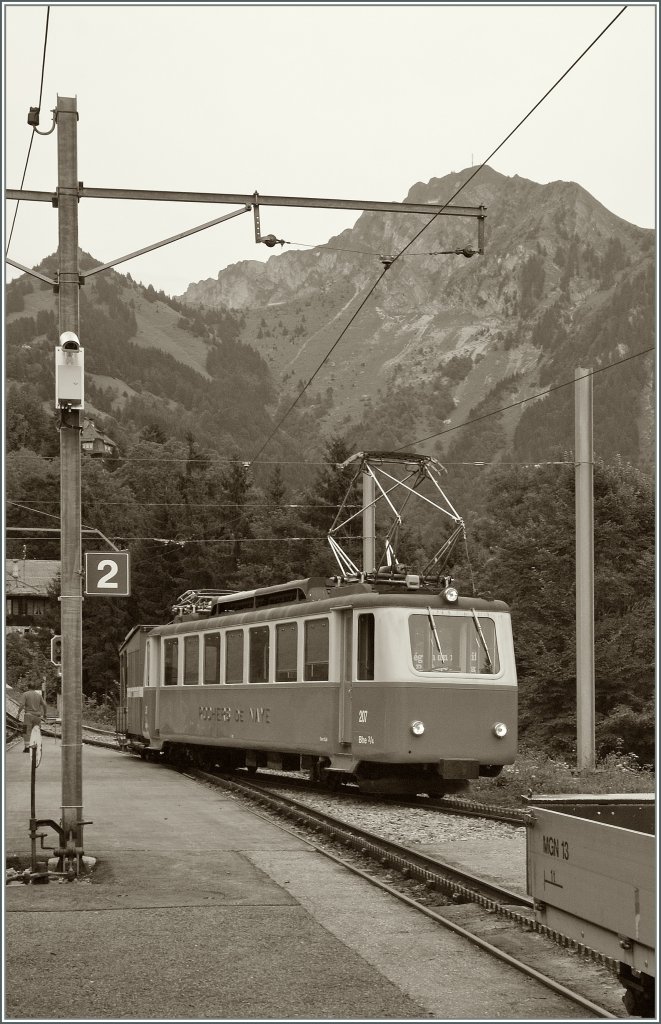 Rochers de Naye Beh 2/4 N° 207 in Caux.
28. Aug. 2012