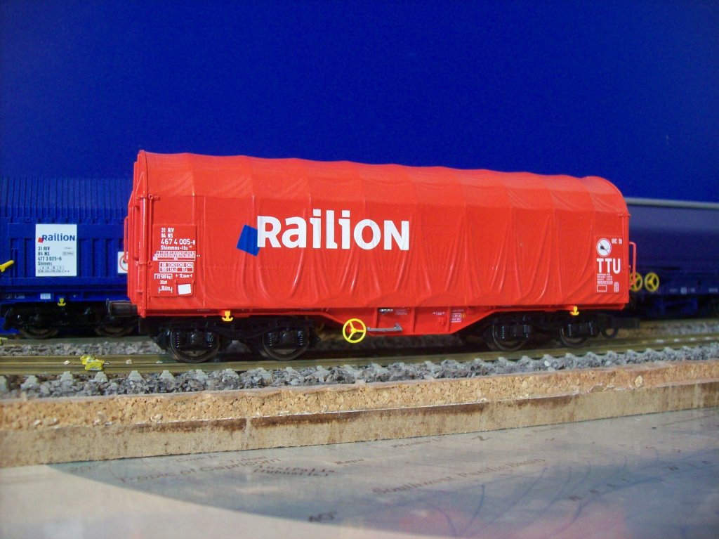 Roco 67726 ? Schiebeplanenwagen Railion, DBAG