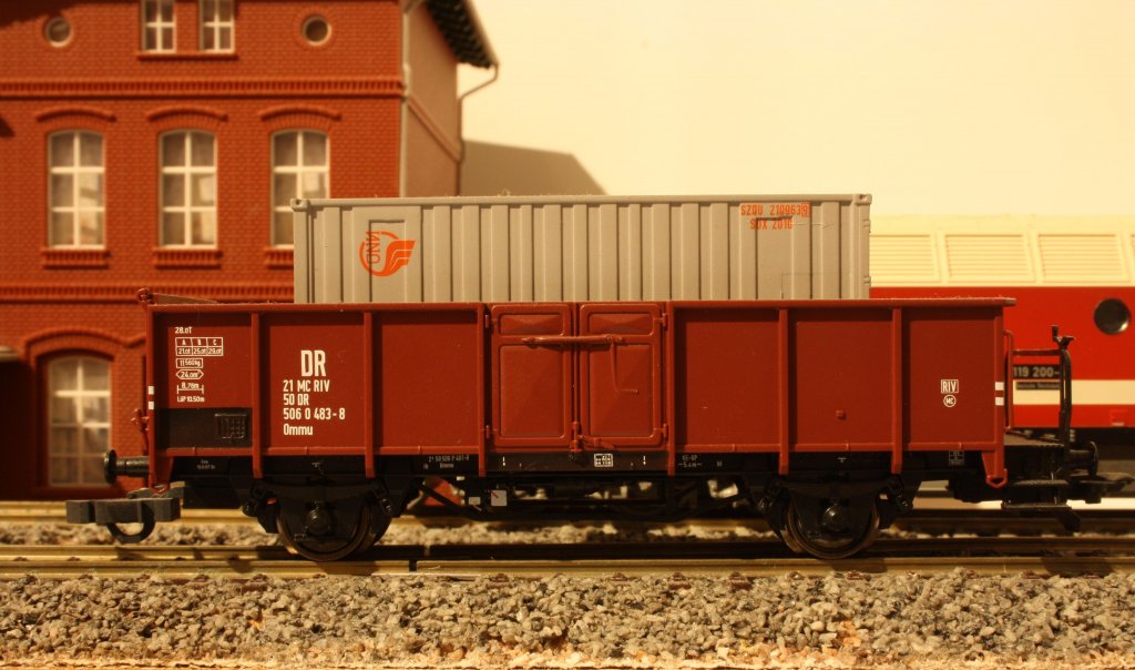 ROCO 67844 Offner Gterwagen Typ Ommu DR 21 50 506 04 83-8