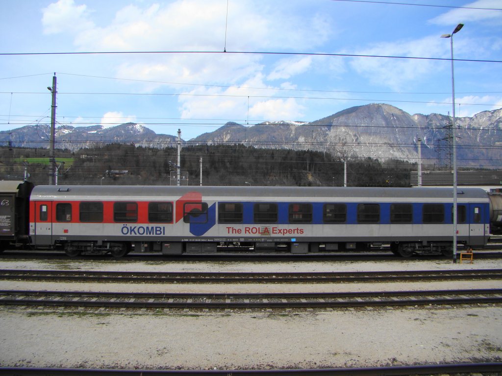 Rola Liegewagen is Wrgl.30.03.2010