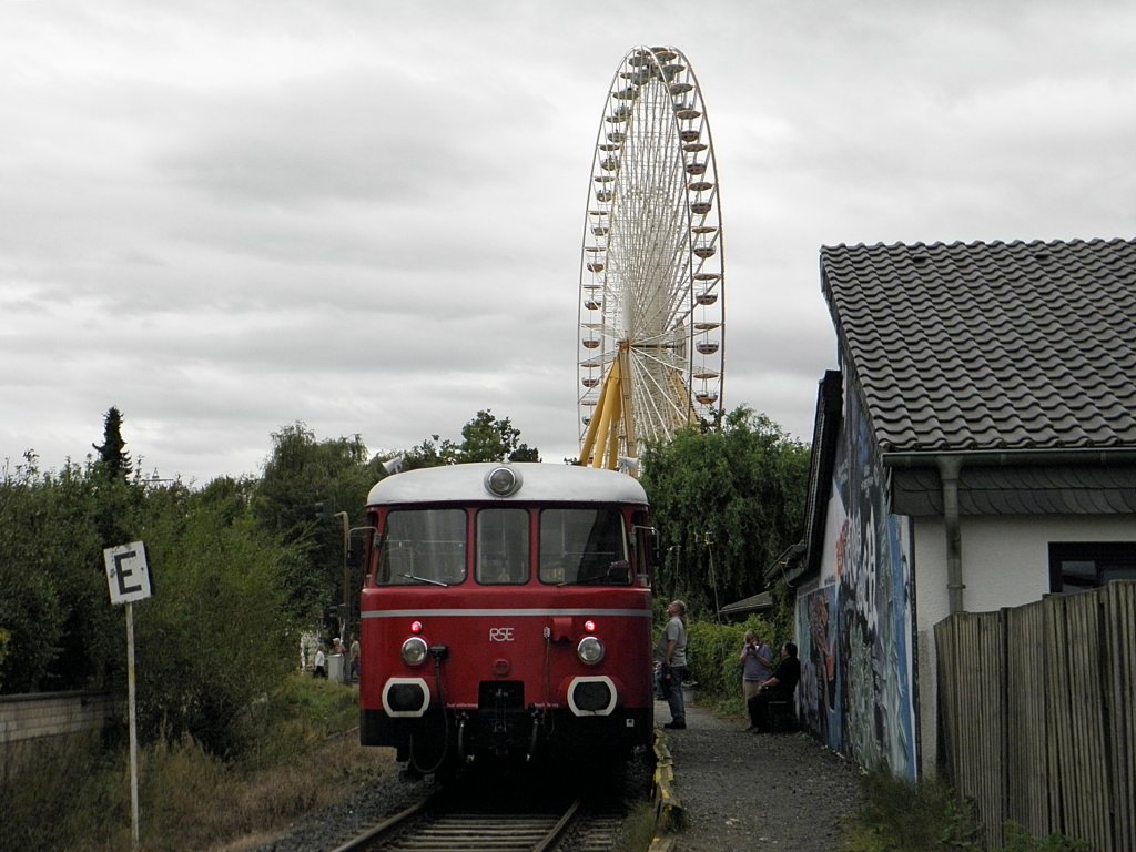 RSE MAN VT23 auf der RSE Hausstrecke Beuel<>Ptzchen<>Hangelar am 12.9.2011