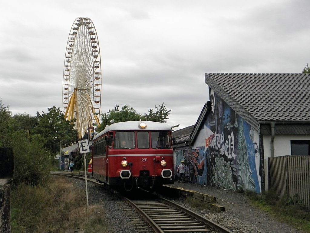 RSE MAN VT23 auf der RSE Hausstrecke Beuel<>Ptzchen<>Hangelar am 12.9.2011