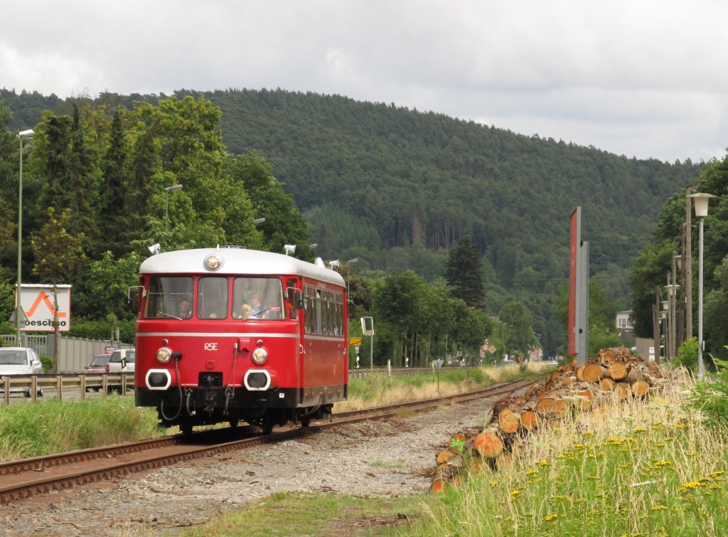 RSE MAN VT23 in Gemnd. Oleftalbahn am 17.7.2011.
